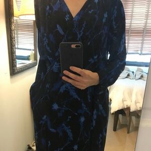 Spring navy/blue dress